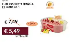 Prezzemolo e Vitale Elite vaschetta fragola e limone offerta