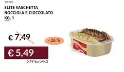 Prezzemolo e Vitale Elite vaschetta nocciola e cioccolato offerta