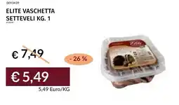 Prezzemolo e Vitale Elite vaschetta setteveli offerta