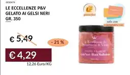 Prezzemolo e Vitale Le eccellenze p&v gelato ai gelsi neri offerta