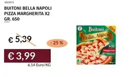 Prezzemolo e Vitale Buitoni bella napoli pizza margherita x2 offerta