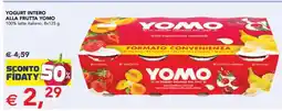 Esselunga Yogurt Intero alla Frutta Yomo offerta