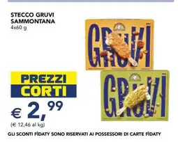 Esselunga STECCO GRUVI SAMMONTANA offerta
