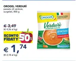 Esselunga Orogel Verdurì offerta