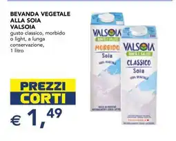 Esselunga Bevanda Vegetale alla Soia Valsoia offerta