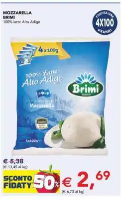 Esselunga MOZZARELLA BRIMI offerta