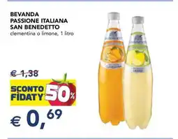 Esselunga BEVANDA PASSIONE ITALIANA SAN BENEDETTO offerta