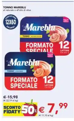 Esselunga TONNO MAREBLU offerta
