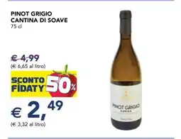 Esselunga PINOT GRIGIO CANTINA DI SOAVE offerta