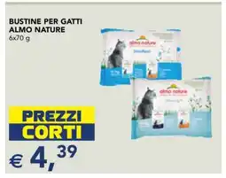 Esselunga BUSTINE PER GATTI ALMO NATURE offerta