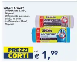 Esselunga SACCHI SPAZZY offerta