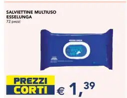 Esselunga SALVIETTINE MULTIUSO ESSELUNGA offerta