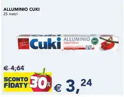 Esselunga ALLUMINIO CUKI offerta