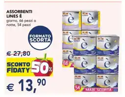 Esselunga ASSORBENTI LINES È offerta