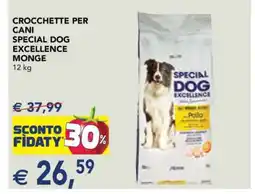 Esselunga CROCCHETTE PER CANI SPECIAL DOG EXCELLENCE MONGE offerta