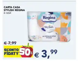 Esselunga CARTA CASA STYLISH REGINA offerta