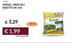 Prezzemolo e Vitale Orogel broccoli rosette offerta