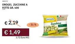 Prezzemolo e Vitale Orogel zucchine a fette offerta