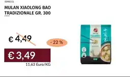Prezzemolo e Vitale Mulan xiaolong bao tradizionale offerta