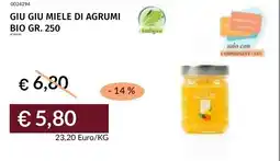 Prezzemolo e Vitale Giu giu miele di agrumi bio offerta
