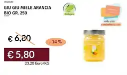 Prezzemolo e Vitale Giu giu miele arancia bio offerta