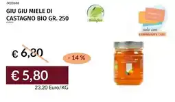 Prezzemolo e Vitale Giu giu miele di castagno bio offerta