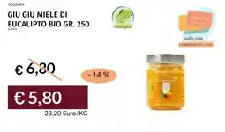 Prezzemolo e Vitale Giu giu miele di eucalipto bio offerta