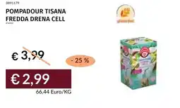 Prezzemolo e Vitale Pompadour tisana fredda drena cell offerta