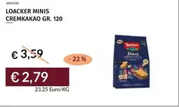Prezzemolo e Vitale Loacker minis cremkakao offerta
