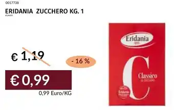 Prezzemolo e Vitale Eridania zucchero offerta