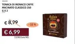 Prezzemolo e Vitale Tonaca di monaco caffe macinato classico offerta
