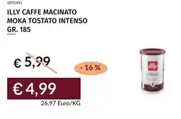 Prezzemolo e Vitale Illy caffe macinato moka tostato intenso offerta