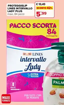 Iperal Proteggislip lines intervallo lady plus offerta