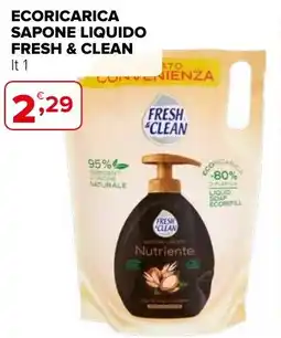 Iperal Ecoricarica sapone liquido FRESH & CLEAN offerta