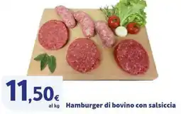 Sigma Superstore Hamburger di bovino con salsiccia offerta