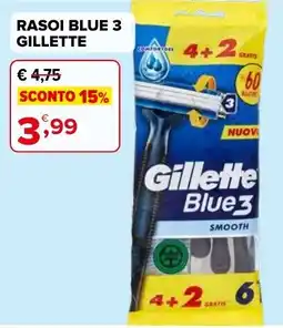 Iperal Rasoi blue 3 GILLETTE offerta