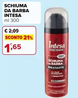 Iperal Schiuma da barba INTESA offerta