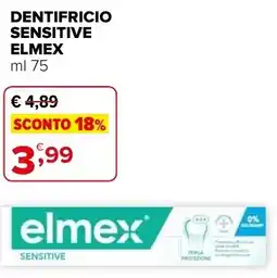Iperal Dentifricio sensitive ELMEX offerta