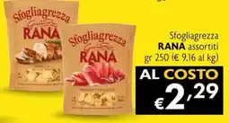 Maxi Supermercati Sfogliagrezza RANA offerta