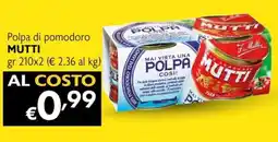 Maxi Supermercati Polpa di pomodoro MUTTI offerta