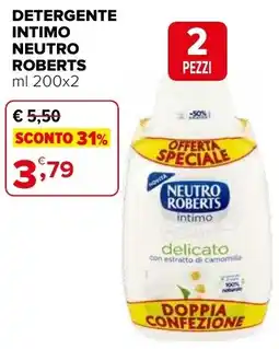 Iperal Detergente intimo NEUTRO ROBERTS offerta
