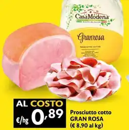 Maxi Supermercati Prosciutto cotto GRAN ROSA offerta