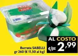 Maxi Supermercati Burrata SABELLI offerta