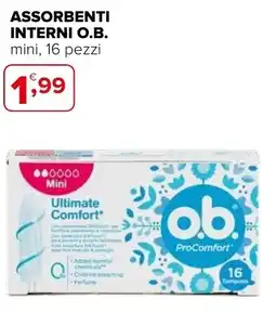 Iperal Assorbenti interni O.B. offerta