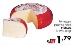 Maxi Supermercati Formaggio pecorino rosso PIENZA offerta