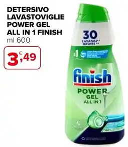 Iperal Detersivo lavastoviglie power gel all in 1 FINISH offerta