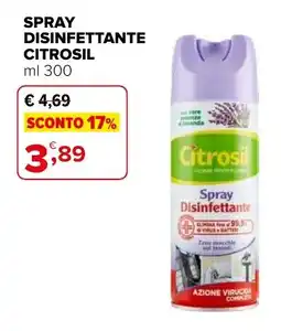 Iperal Spray disinfettante CITROSIL offerta