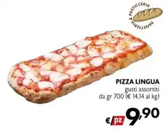 Pizza lingua