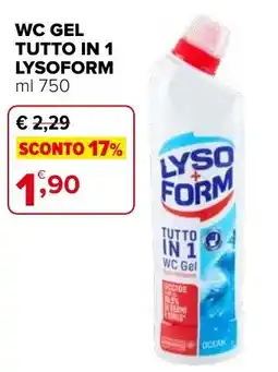 Iperal Wc gel tutto in 1 LYSOFORM offerta