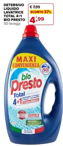 Iperal Detersivo liquido lavatrice total BIO PRESTO offerta